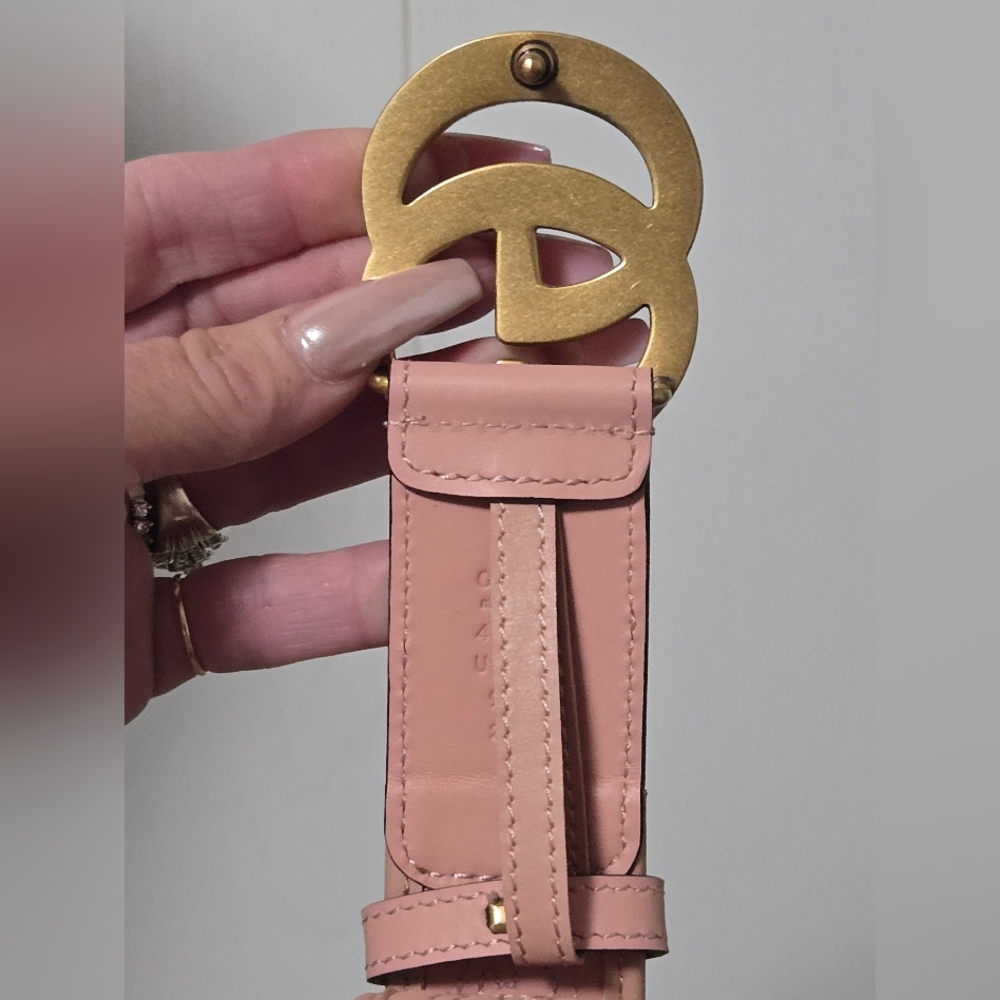 New Pink GG Style Belt - Picture 4 of 5